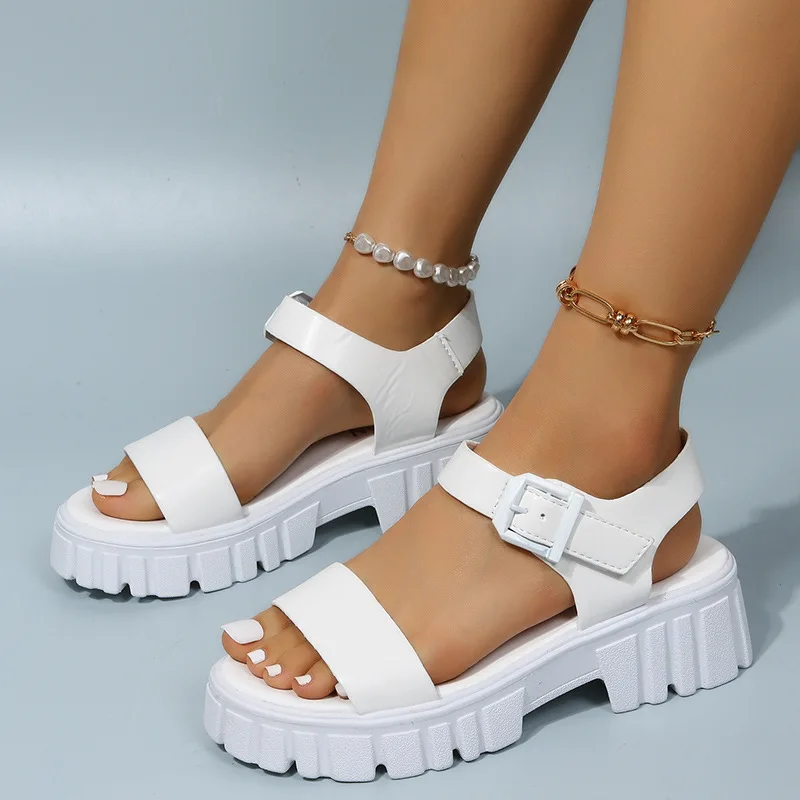 Women Sandals 2022 New Platform Sandals For Summer Wedges Shoes Women Platform Heels Sandalias Mujer Luxury Summer Flip Flops