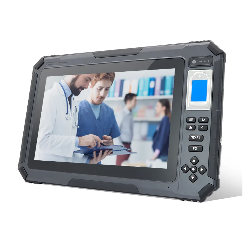 HUGEROCK B101 B101110 data collector mobile pc panel nfc industriale android tablet 10.1 inch rugged fingerprint