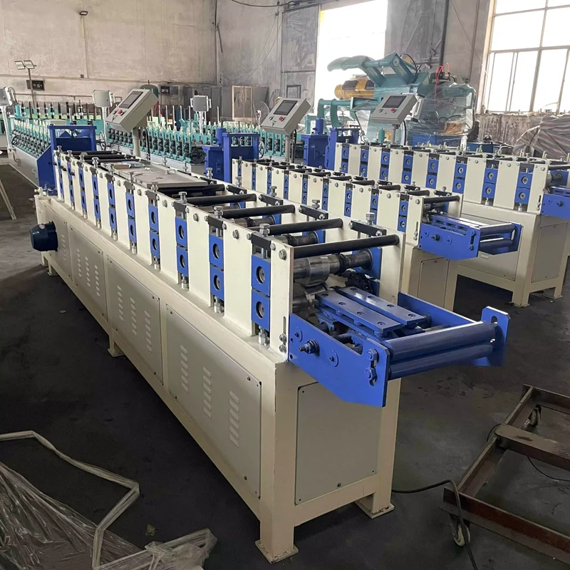 High Speed High Precision Metal Stud And Track Roll Forming Machine U Stud Track Roll Forming Machine Steel Stud Making Machine