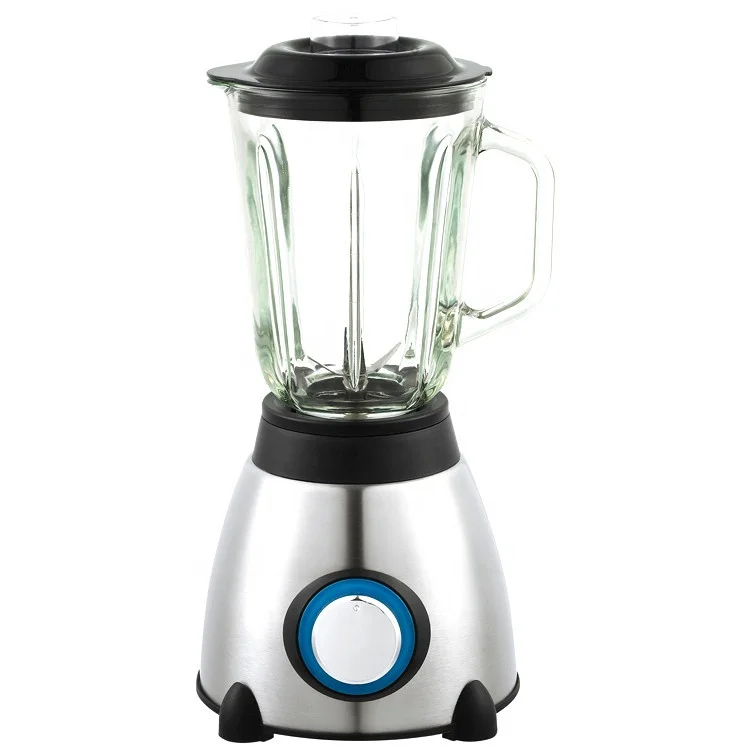 
Stainless steel body 350W LED swift electric fruit juicer kitchen glass jar blender 