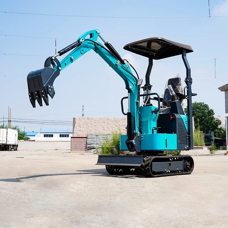 Free Shipping! The Factory In China Produces Small 1 Ton Mini Crawler Excavator For Fruit Tree Planting And Sale