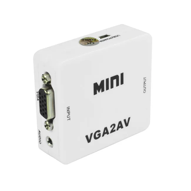 Композитный мини-преобразователь VGA в AV RCA