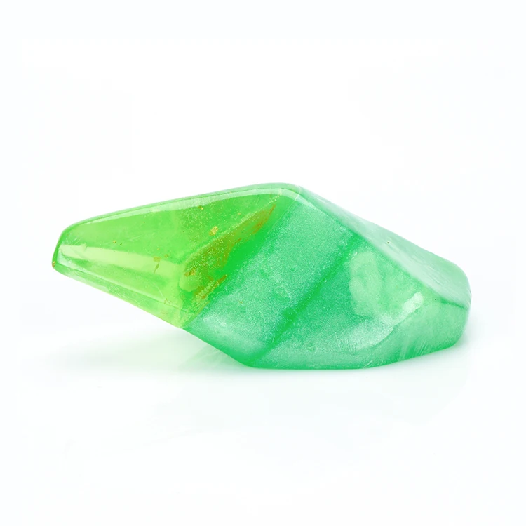 Stone Carve Color Glycerin Crystal Soapstone Shape Wholesale Cheap Bath Soap