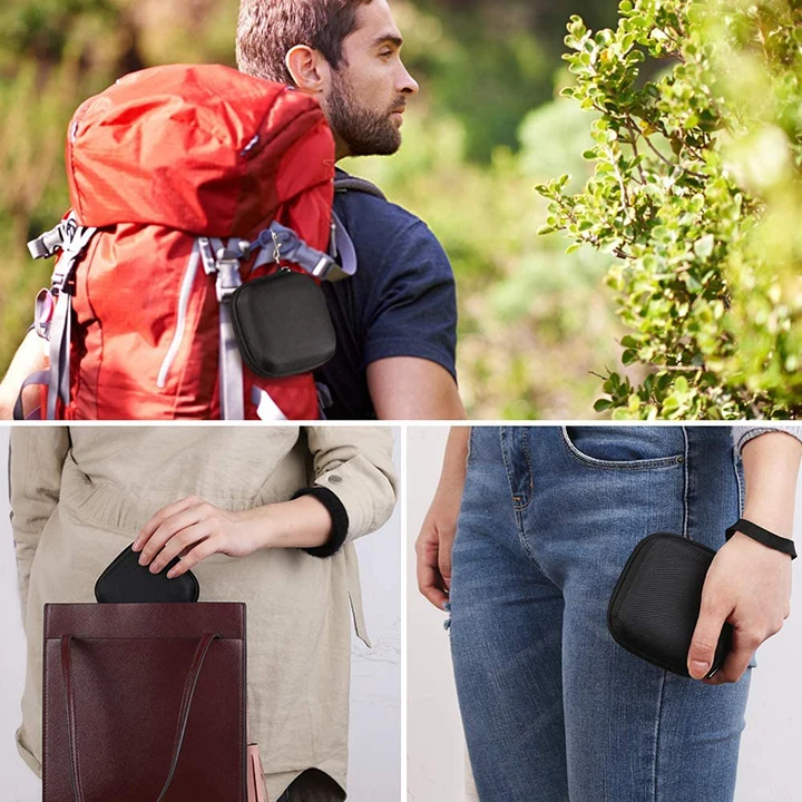 Carrying Case for Square Chip Reader Hard Carrying Bag Chip Card Reader Scanner Case