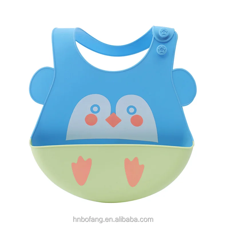 Silicone Baby Products Baby Bibs Waterproof Food Grade Feeding Bib silicone baby bib