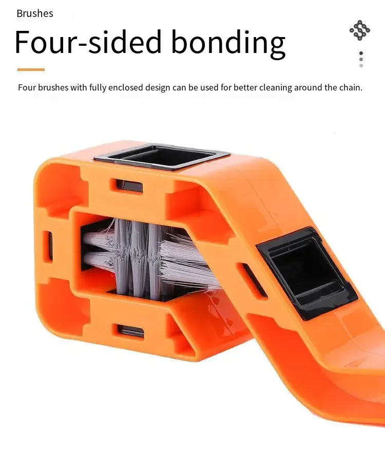 High quality plastic Bicycle Chain Clean Brush Motorcycle Chain Cleaning Brushes Quick Washing Kit Bikes Maintenance Tools