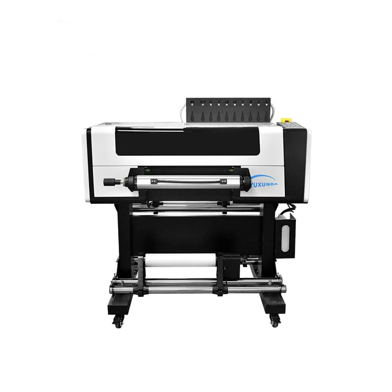 Yuxunda 40cm Automatic A3 Crystal Sticker Printer Digital UV Flatbed AB Film Crystal Label Printing Machine