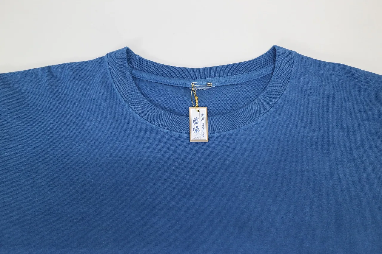 Carefully hand-dyed three patterns men cotton tshirt for hot summer