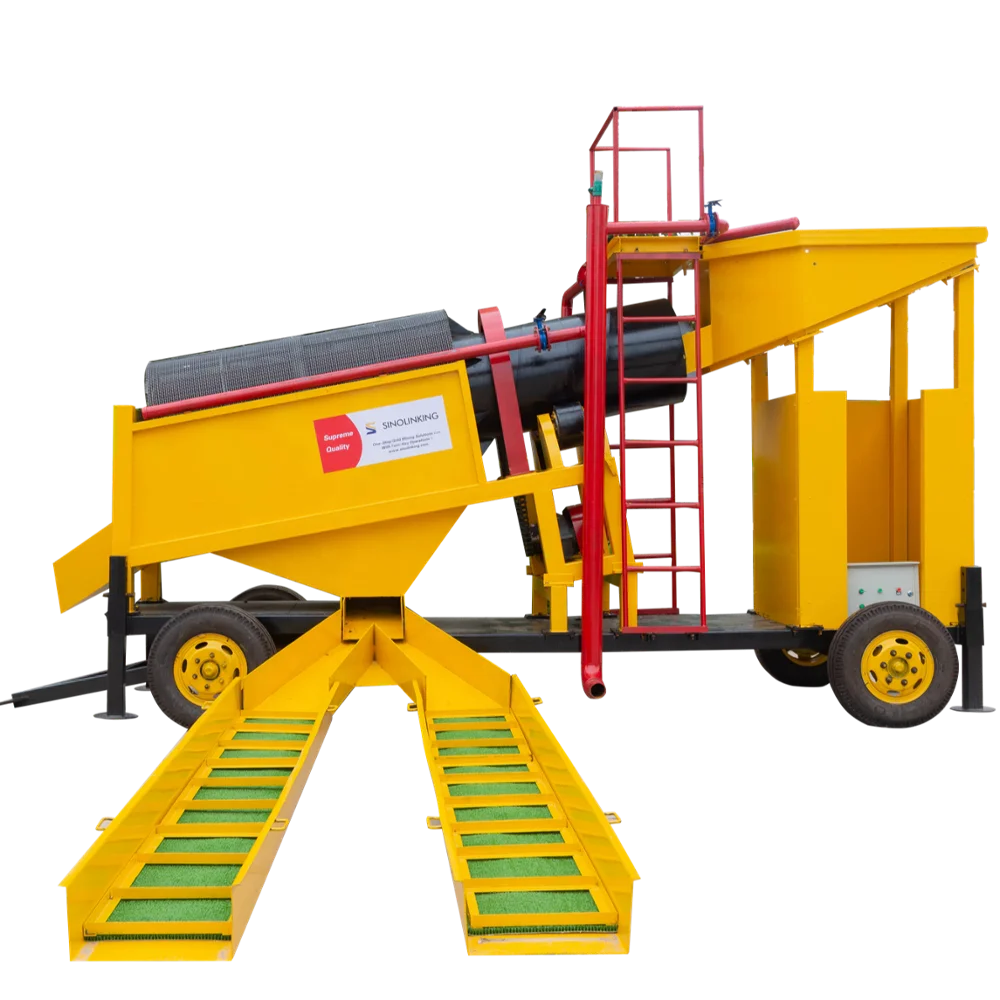 Россыпное Золото Промывочный Барабан машины для завода по переработке