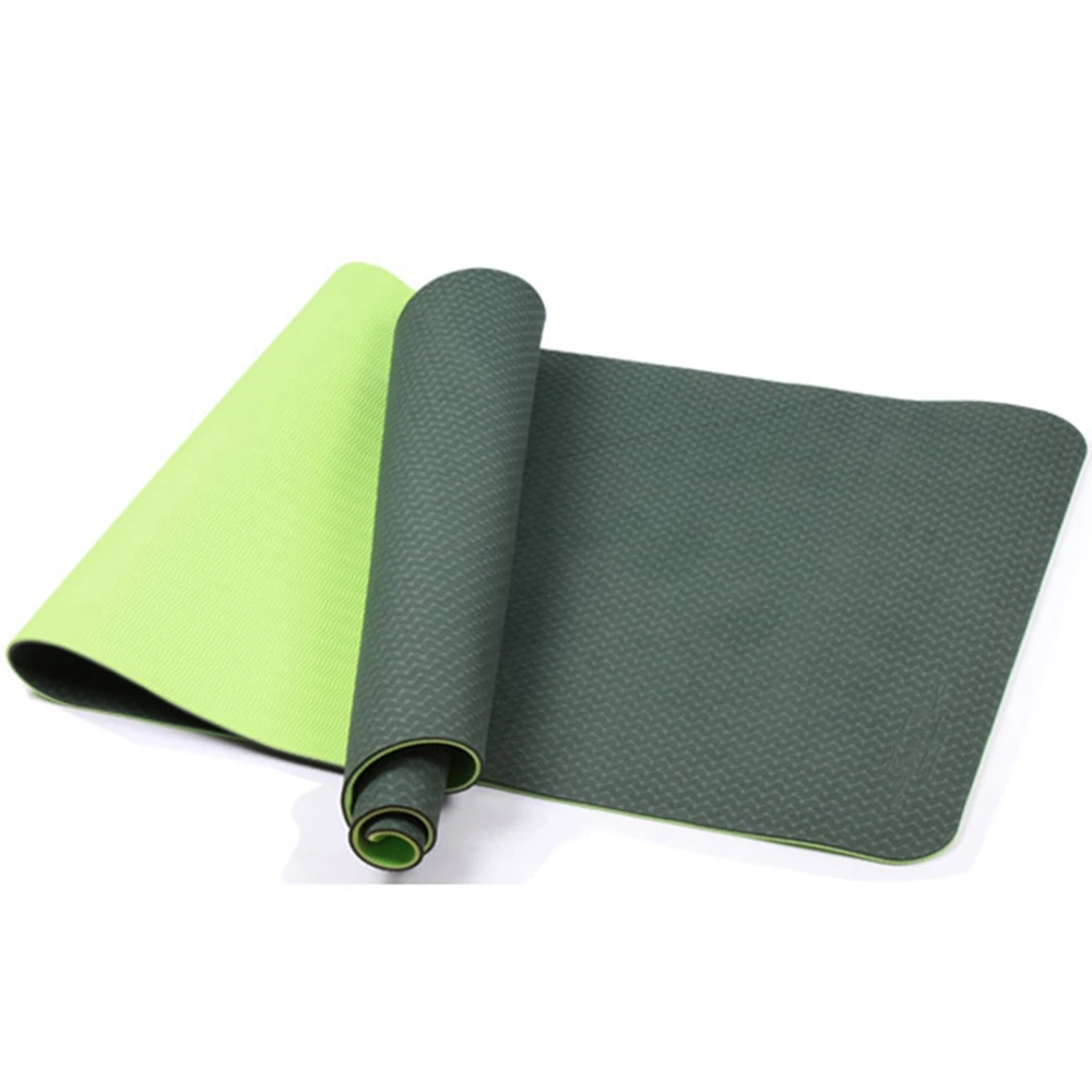 Yoga & pilates home exercise mat in TPE material