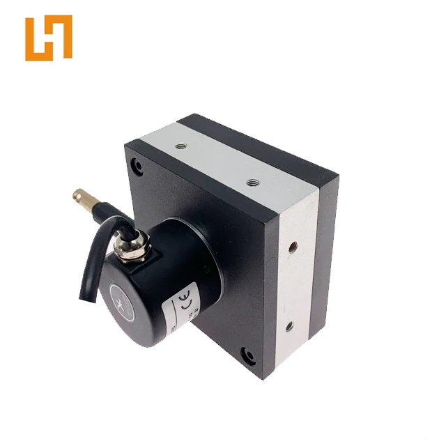 Analog output 4-20mA 0-10K linear encoder 0- 2000mm measurement analog pull wire position sensor