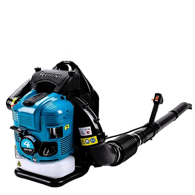 Portable gasoline leaf sucker manual sweeper back pack blower