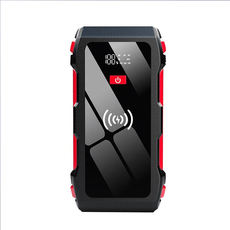 12V multifunctional car lithium battery emergency power supply Mobile wireless charger 12000mAh Car start emergency power supply