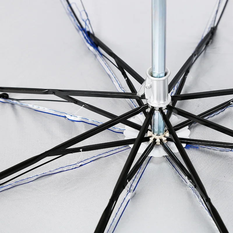 Современный импортный зонт в виде солнечной и дождливой бутылки вина