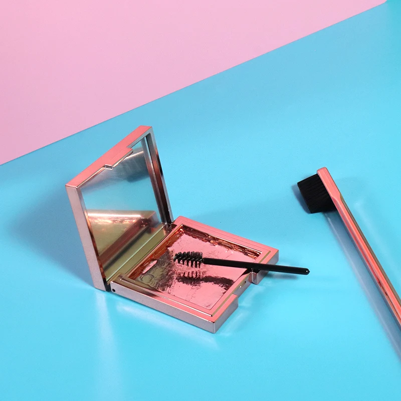 customized fruity and scented brow freeze gel wax for brow Non Irritation soap wax in compact lifting Dry Fast