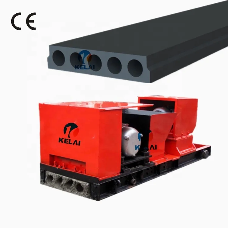 CE APPROVED Prefabricated Concrete Floor Slabs Machine hollow core slab board making equipment