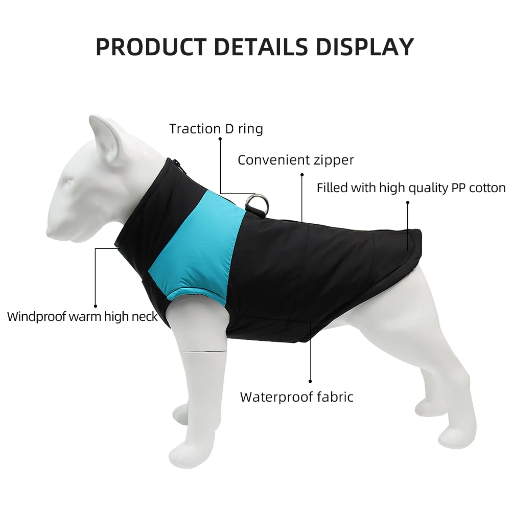 Dog Jackets Winter Pet Clothes Waterproof Winter Clothes For Dogs