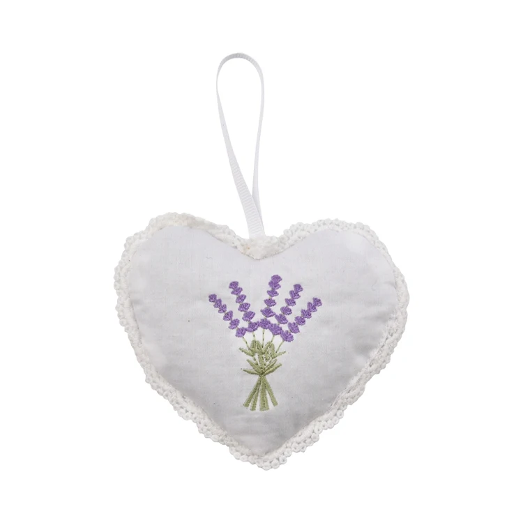 
High Quality Dried Flower Air Freshener Embroidered Bag Aromatic Scented Sachet For Customized 
