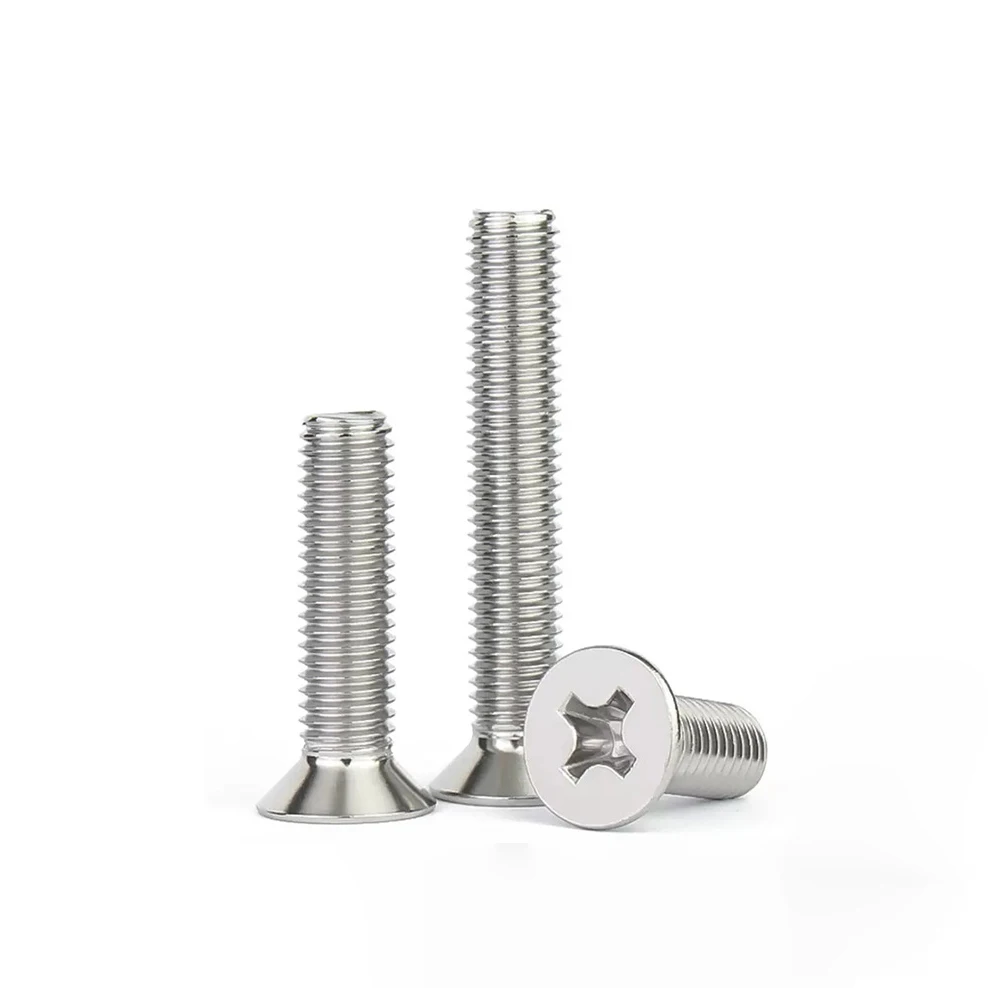 Din965 Stainless Steel Flat Csk Head Machine Screw M3 M4 M5 M6 M8