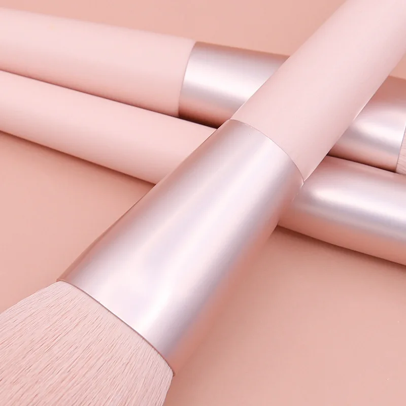  pink makeup brushes High Quality Wholesales brush set vegan private