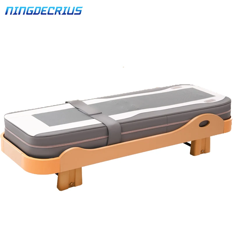 NINGDECRIUS Hot Sale Manufacturers Wholesale Beauty Salon  Leather Full Body Electric Spa Smart Function Massage Bed