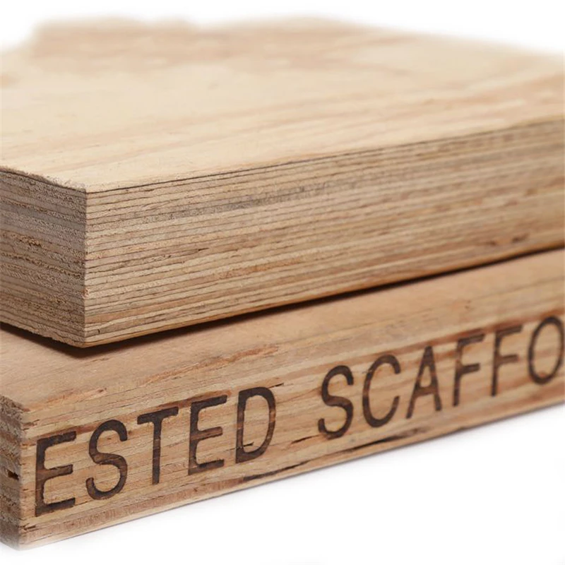 yelu Wood Supply OSHA 38mm Thick Radiata Pine LVL Scaffolding Plank Used For Construction material