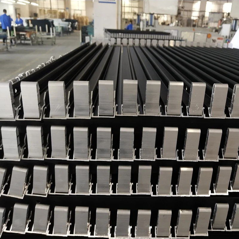  China Aluminum anodized frame for solar panel aluminium collectors use in energy system