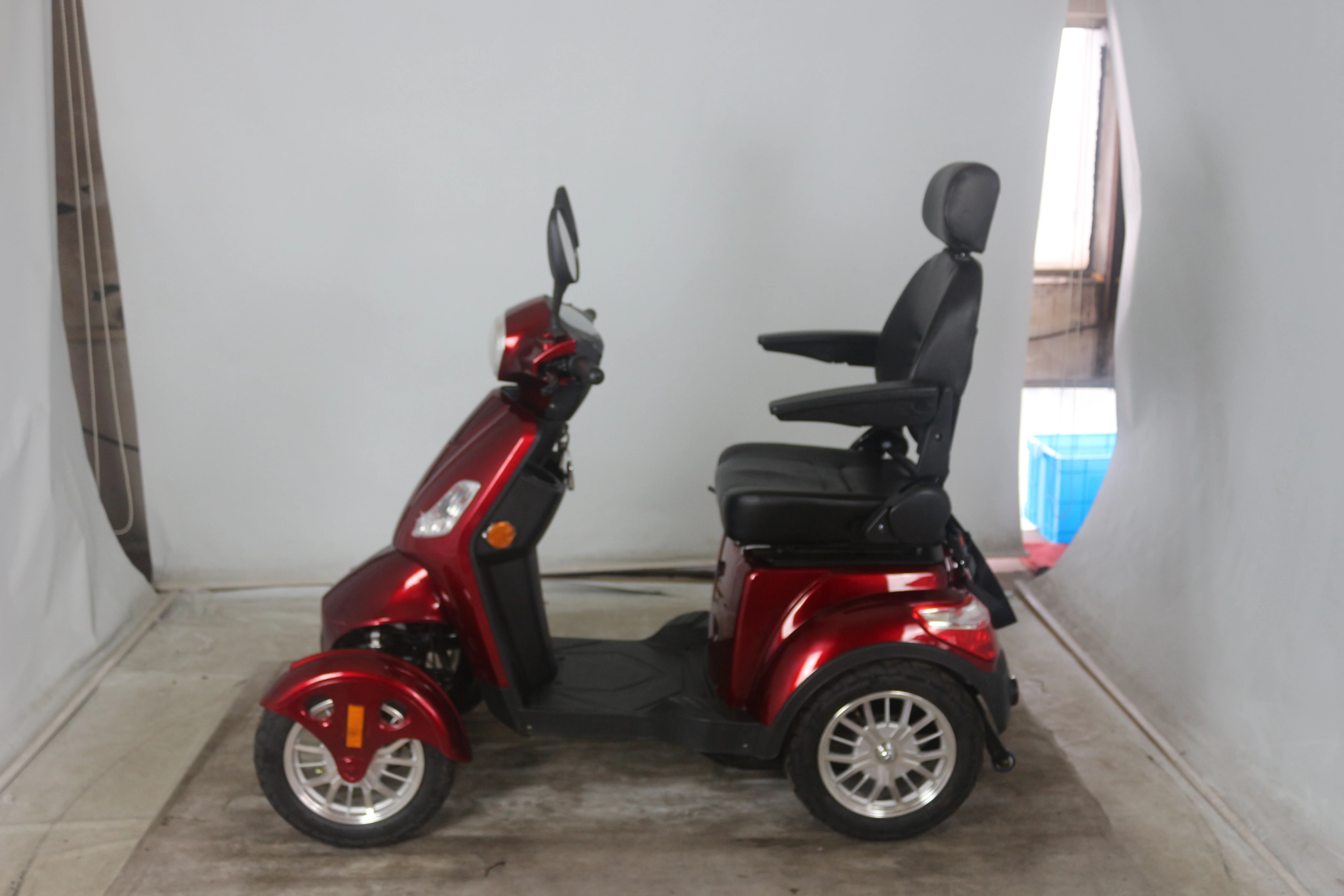 2022 EEC Certified 60V 500W/600W/800W 4 Wheels Mini Electric Mobility Scooter For Elders/Disables
