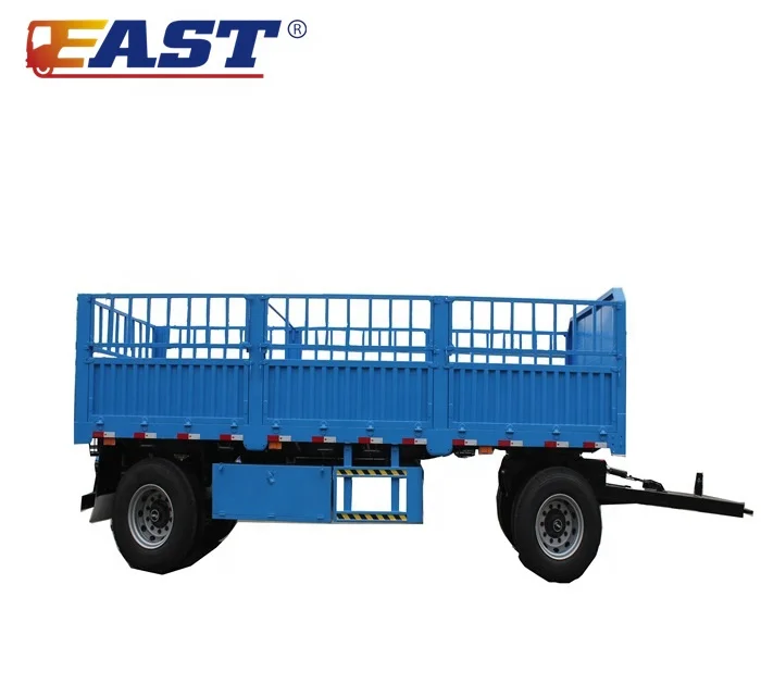 EAST Customize 2 Axle 20 Ton Draw Bar Towing Dolly cargo Draw Bar trailer DrawBar trailer Full Trailer price