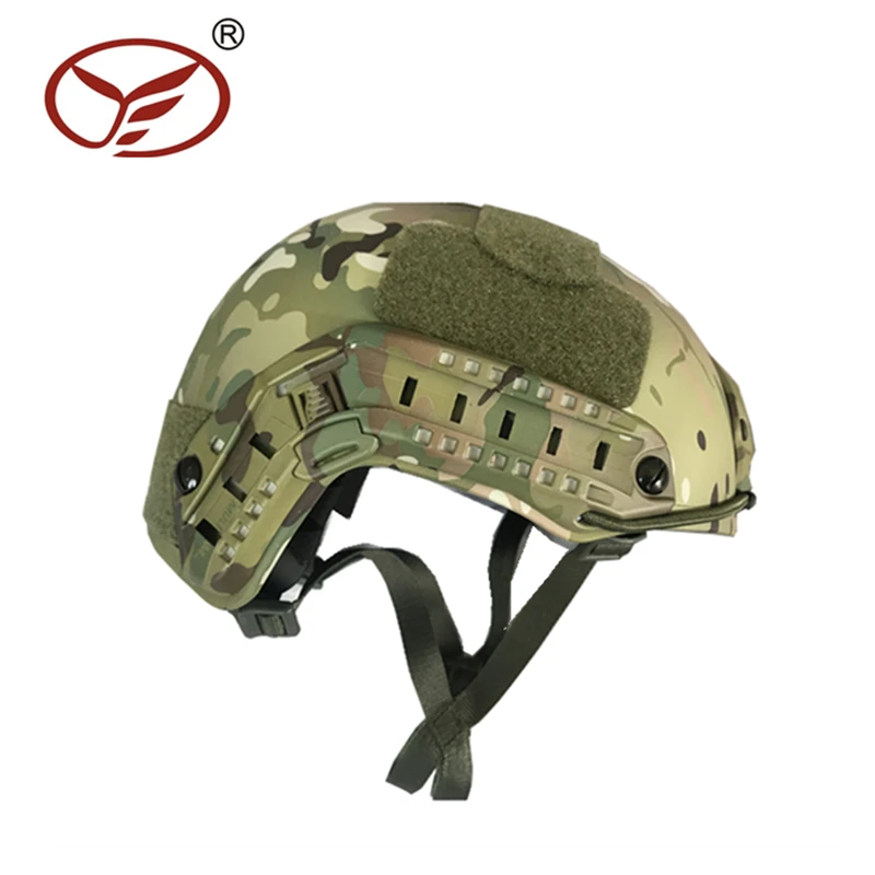 Camouflage ACH Fast Tactical High Cut Helmet