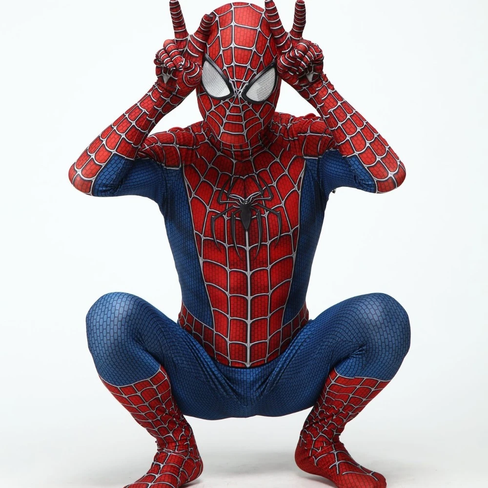 
Adult Kids Spider Man 3 Raimi Spiderman Cosplay Costume 3D Print Spandex Zentai Superhero Bodysuit Suit Jumpsuits 