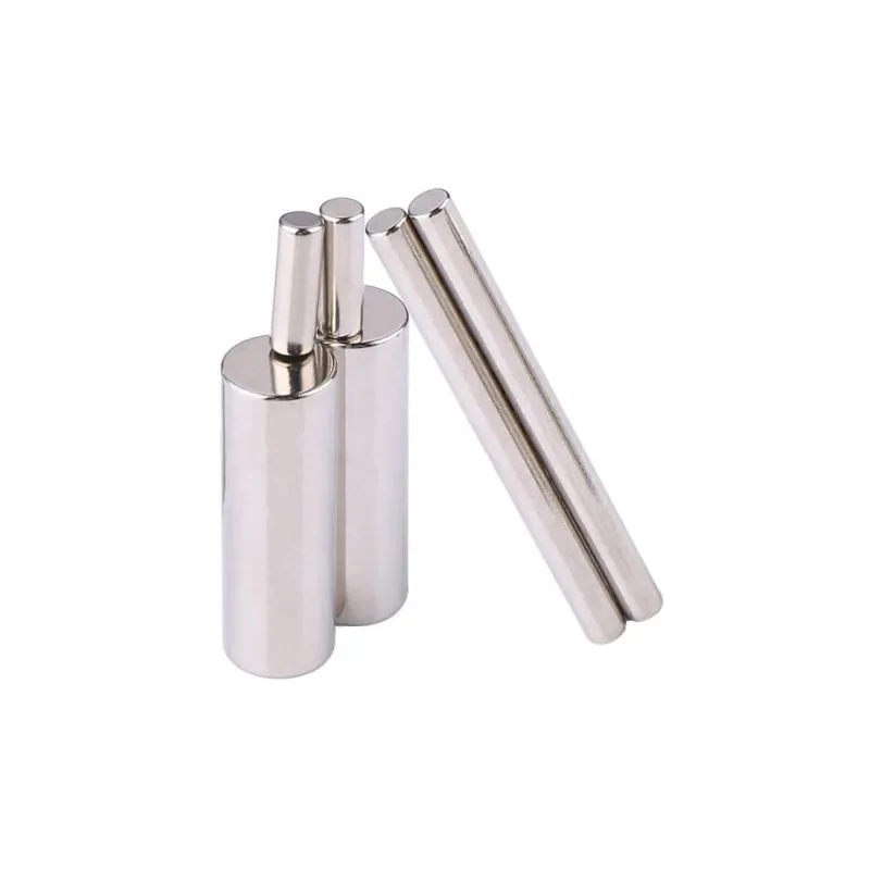 Axial/diametrically Magnetized Different Coating Cylinder Rod Magnets N35 Neodymium Bar Magnet
