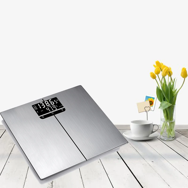 BSCI Stainless steel Digital Weight Machine 180KG Body Fat Scale Digital Bathroom scale