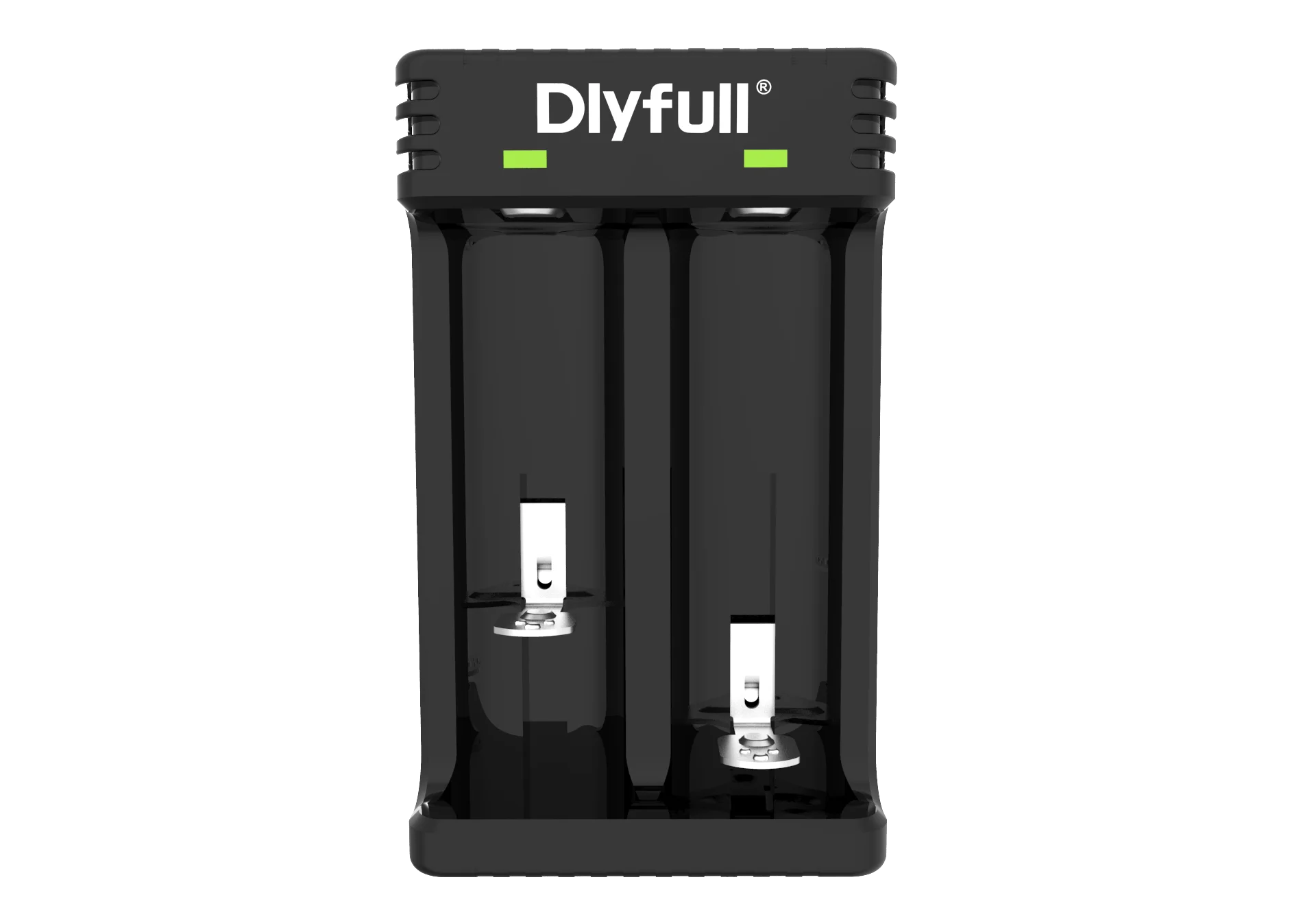 Dlyfull U3 2 Slots USB Battery Charger Li-ion Fast Charger for 18650 10440 22650 26650 21700 rechargeable batteries