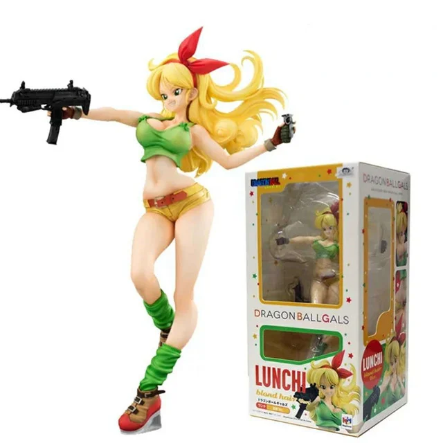 Amazon Hot Sale Anime Figure Dragon Stars Blond Lanqi Figure Character Standing Gift for Kids Teens Adults PVC Model