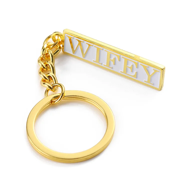 Рекламный брелок с логотипом оптовая продажа Изготовленный под заказ бренда позолоченный мягкий эмалированный