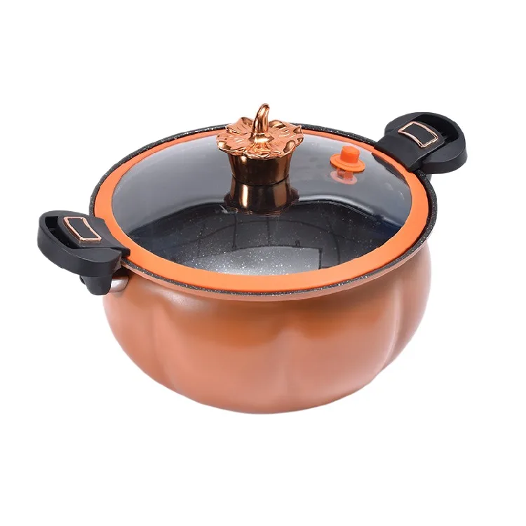 Premium Stone Pumpkin Pressure Cooker for Home Use Multifunctional Casserole for Soup Stewing Instock New Arrival cooking pot