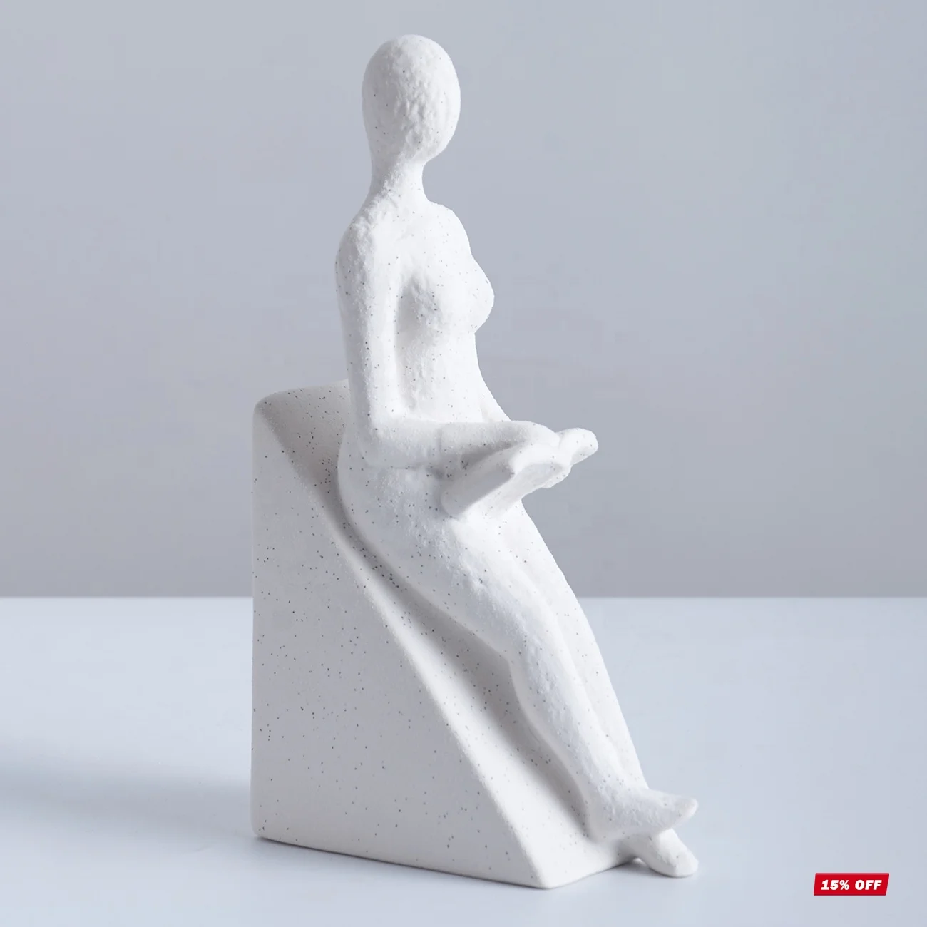 Home living room interior design sculptureceramic tabletop decoration Nordic minimalist modernist