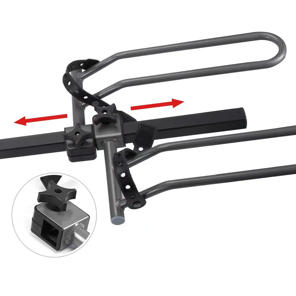 New Car Bike Rack Rear Pylon Car Tail Rack Rear Mounted Bicycle Pylon Trailer