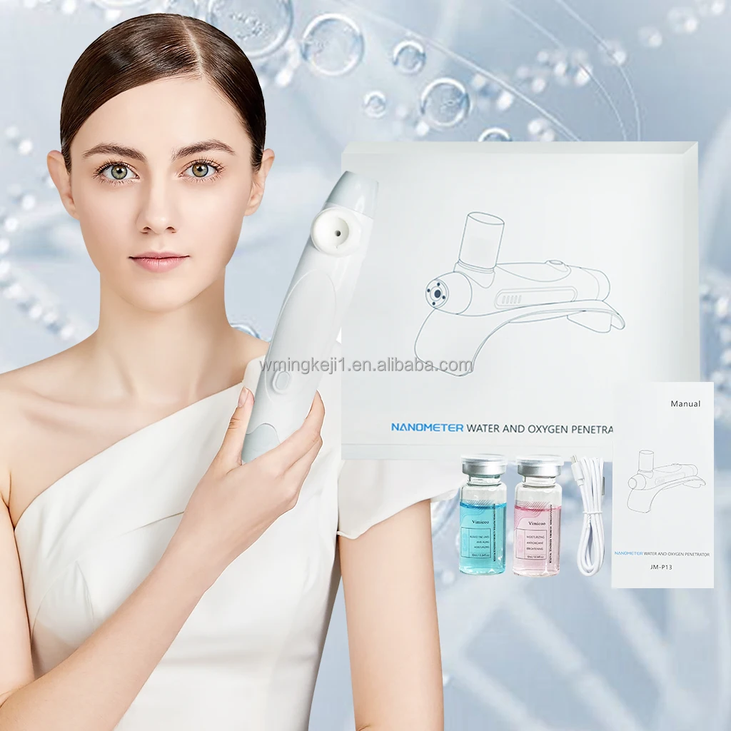 Personal Skin Care Serum Home Use Beauty Equipment Instrument Aurora Essence Water Nanometer Water And Oxygen Penetrator Set