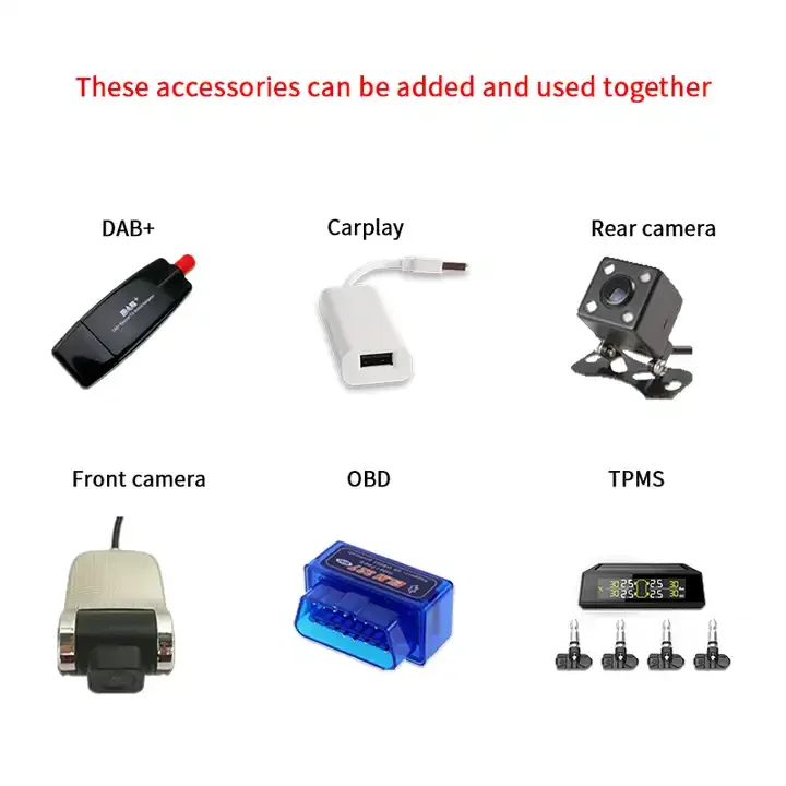 Bosstar Android 12.0 Car Multimedia Player 7Inch Universal Car Radio Topway TS10 With CarPlay GPS