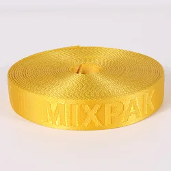 Custom High density 25mm nylon tape webbing for lanyard