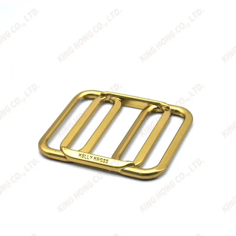GRS Recycled Wholesale Bag Hardware Accessories Adjuster Metal Buckle Custom Zinc Alloy handbag hardware purse accessories