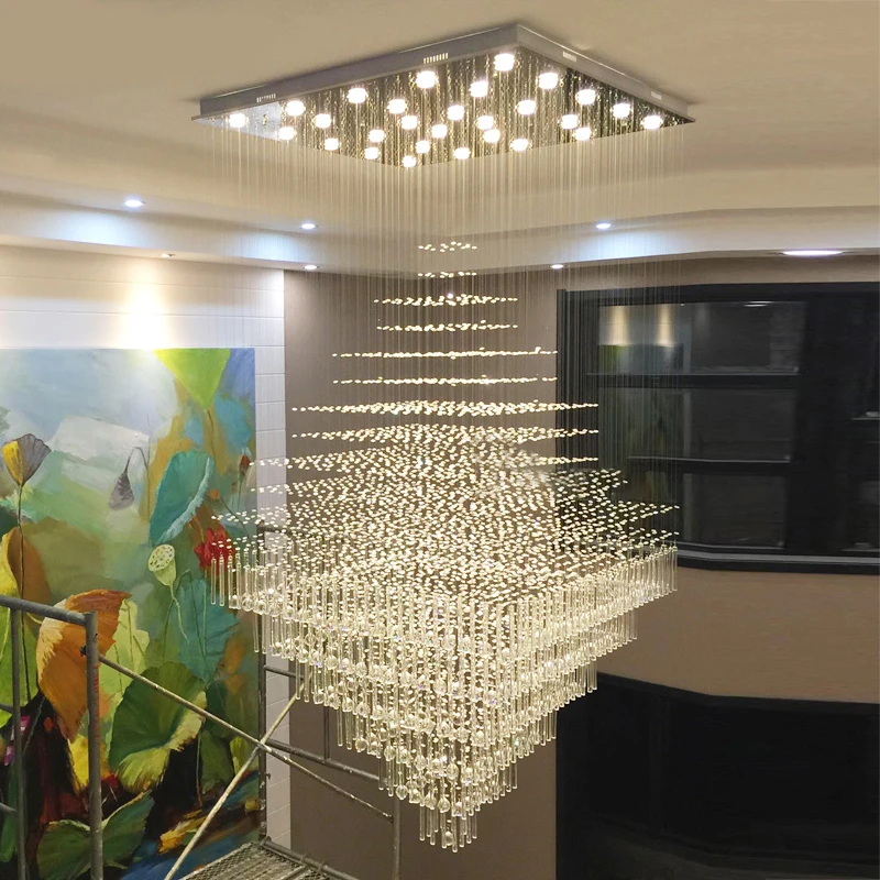 Custom Chandelier Light Hotel Lobby Big Luxury Crystal Chandeliers China Pendant Lighting Chandelier Modern