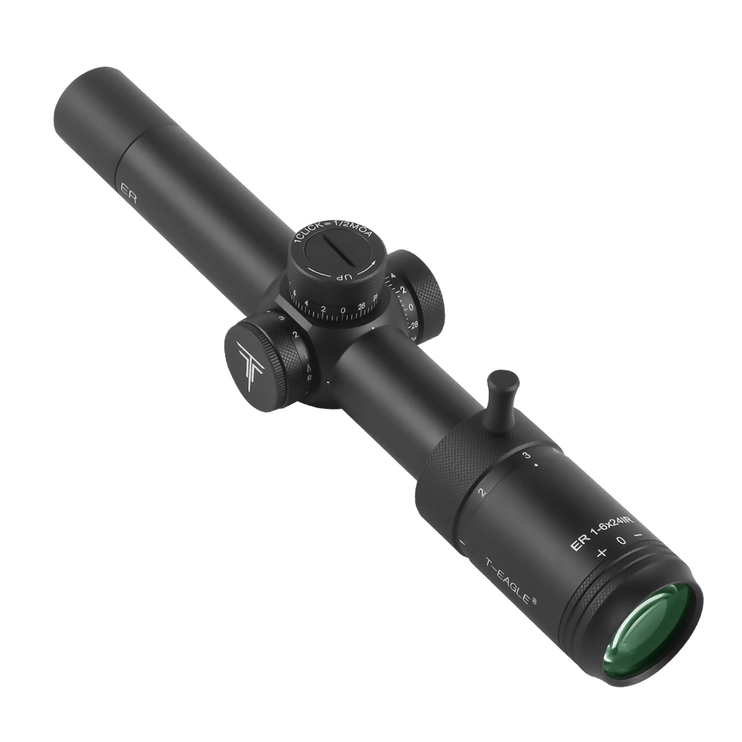 T-EAGLE ER 1-6X24 IR Shockproof Red Green Illuminated Optics Sight Scope Wide Field Of View Scope for Outdoor and sports