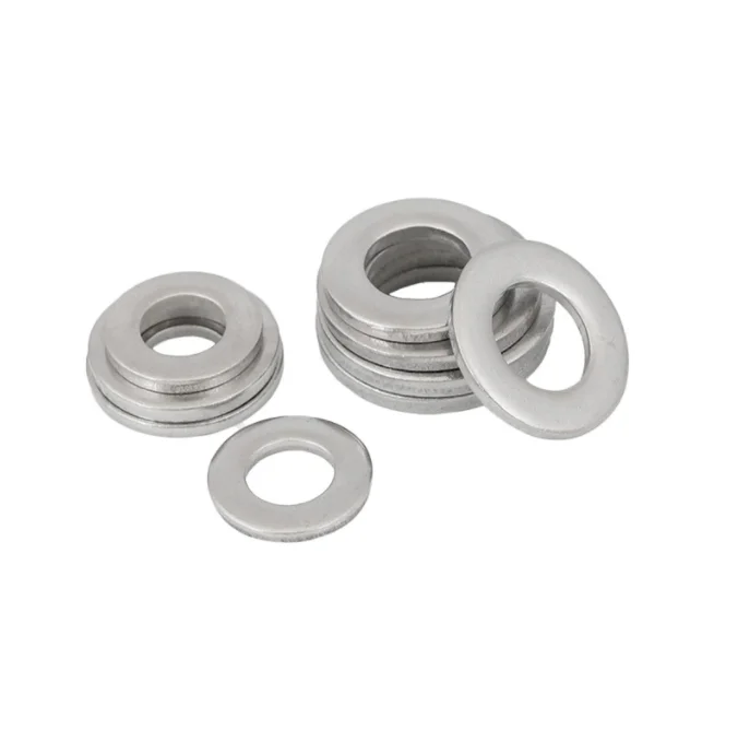 Factory wholesale customized size hot dip wear resistant DIN125A steel sealing Flat Washer