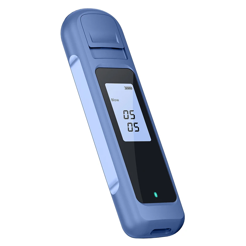 USB Перезаряжаемый алкотестер портативный Бесконтактный Высокоточный Алкотестер с цифровым ЖК-экраном