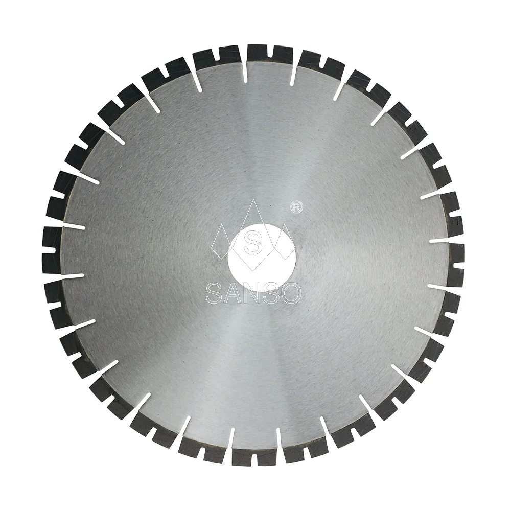 SANSO U Shaped Special Design Segmented Diamond Multi Tool Circular Flush Cut Saw Blades For Cutting Granite