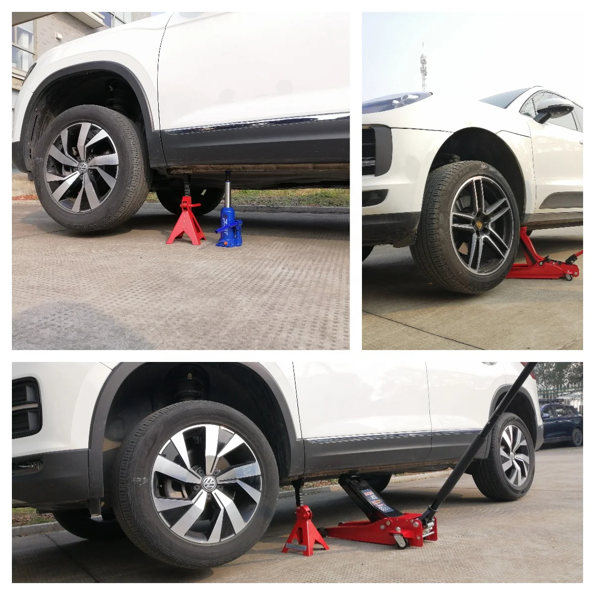 Air Hydraulic Repair Lift Jacks 80/40 Ton Pneumatic Truck Lifting Jack