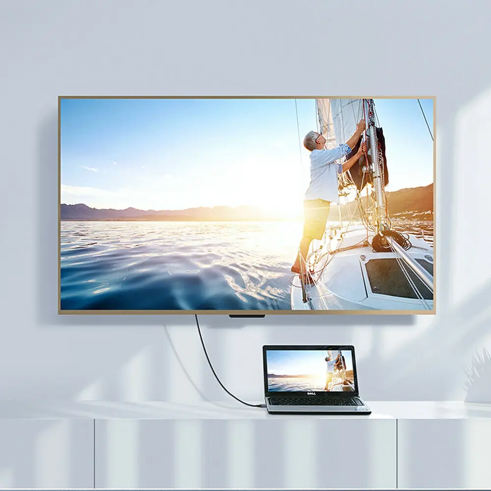 Позолоченный Ультра высокоскоростной HD-MI 2 1 кабель 8K 120Hz Male to поддерживает